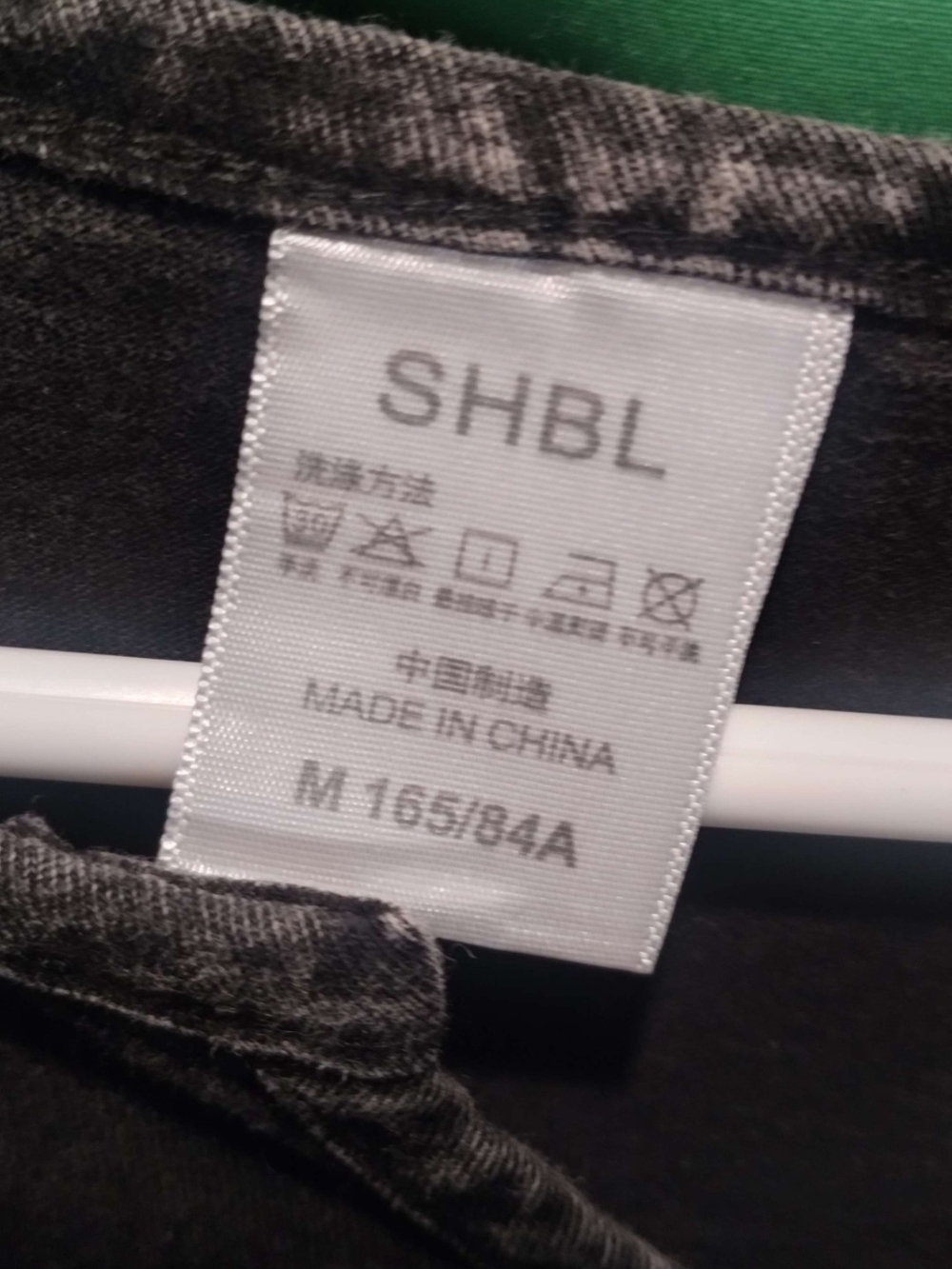 SHBL Black Washed Graphic Tee with Pink Strawberry Print - Picture 4 of 4